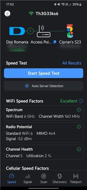 WiFiman provides tones of useful information