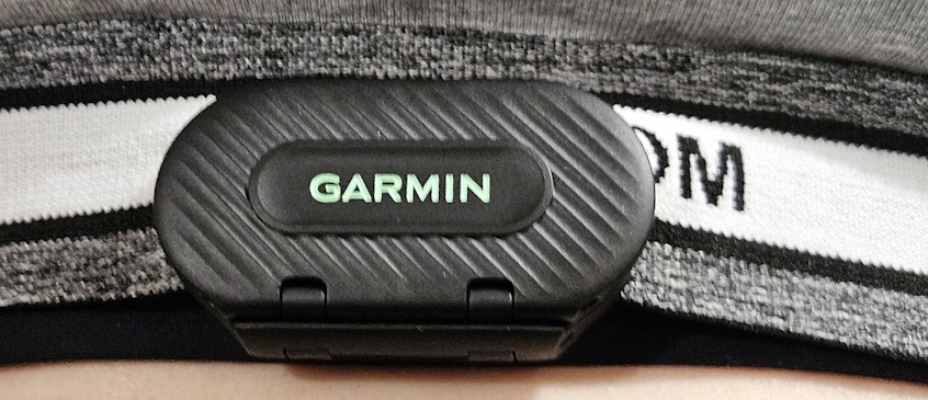 Notice the Garmin logo on the middle clip