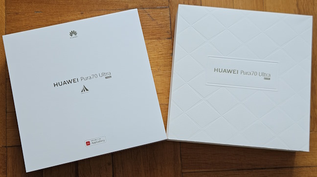 Unboxing the HUAWEI Pura 70 Ultra