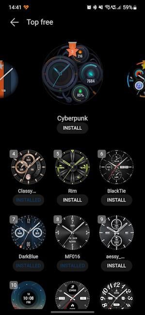 HUAWEI WATCH GT 4 has some beautiful watch faces