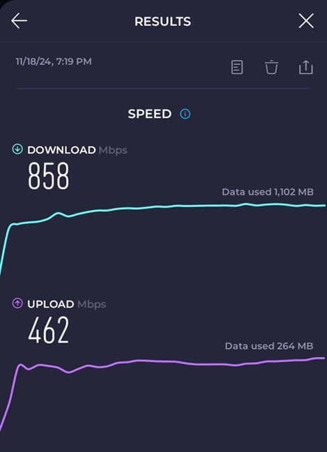 Uploading data over Wi-Fi isn't as fast as it could be