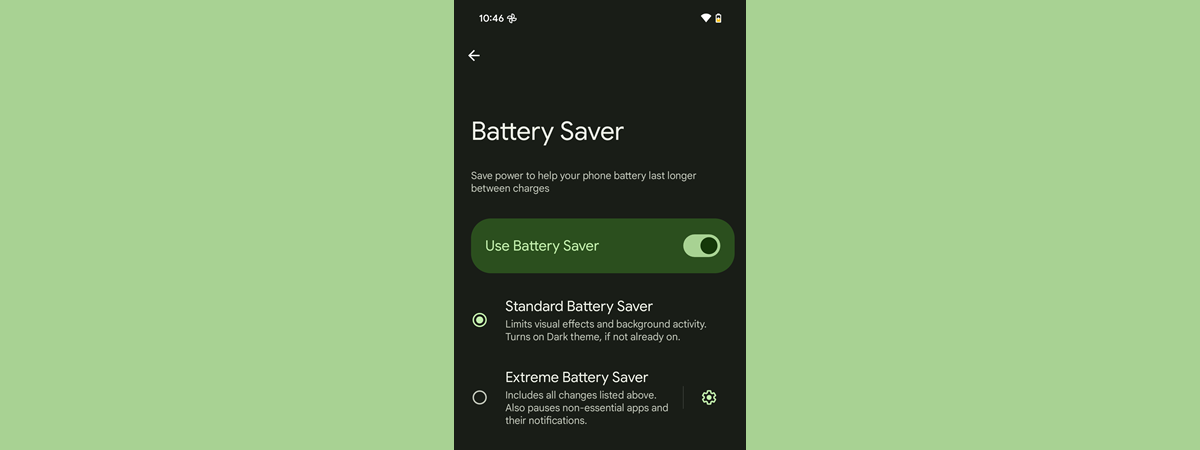 What is Battery Saver? Turn it on or off on Android devices