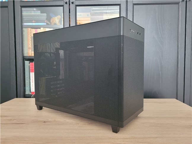 The ASUS Prime AP201 is a compact MicroATX case