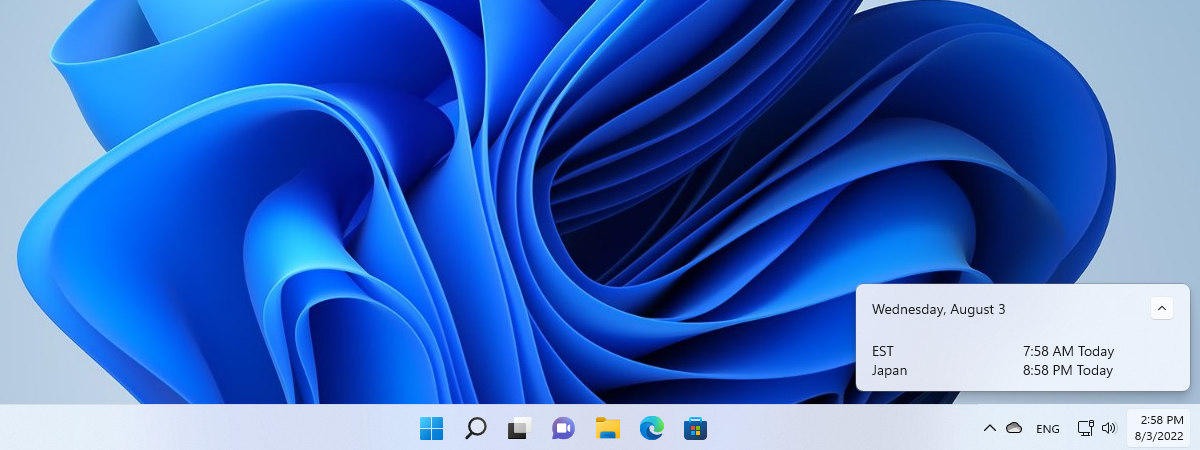 How to add clocks to the taskbar in Windows 10 and Windows 11