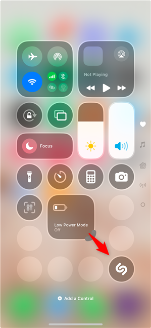 How to resize an icon in the iOS 18 Control Center