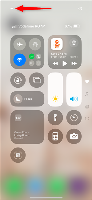 How to edit the Control Center on iPhone