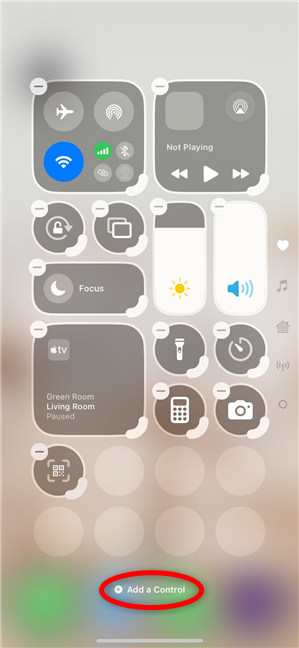 How to add more iPhone Control Center icons