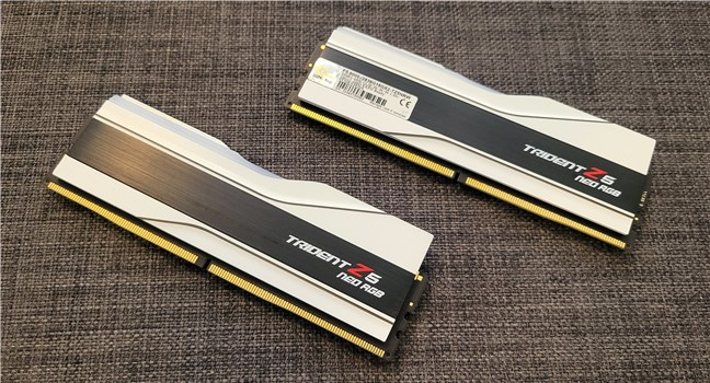 The G.Skill Trident Z5 Neo RGB DDR5-6000 32GB