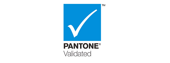 The Pantone Validated logo