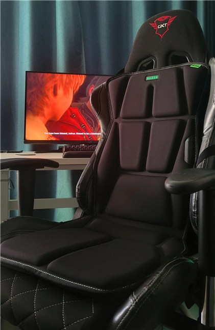 The Razer Freyja should fit all gaming chairs