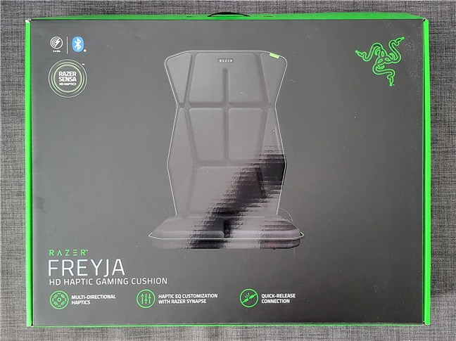 The packaging for Razer Freyja looks great