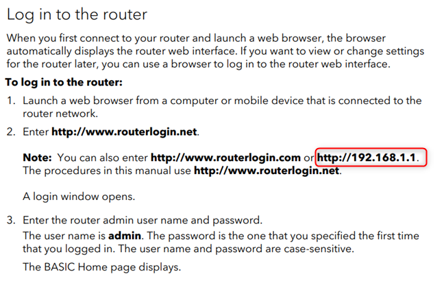 The user manual for NETGEAR Nighthawk AX4