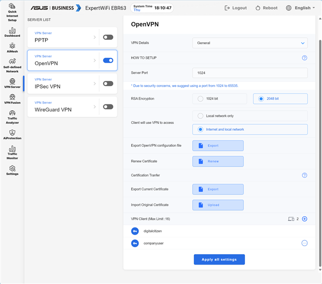 Make sure to provide users with all connection details and configuration files