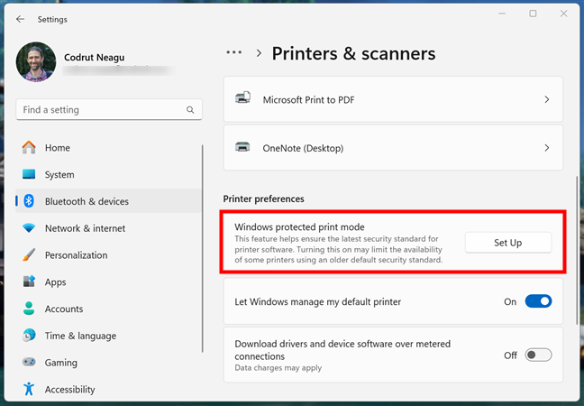 Windows Protected Print Mode increases security