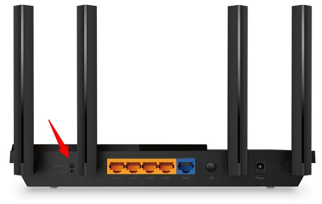 Where's the WPS button on a TP-Link router